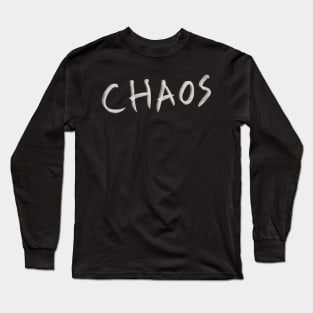 Hand Drawn Chaos Long Sleeve T-Shirt